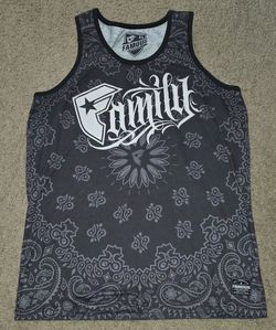Vintage Y2K Famous Stars and Straps Bandana Tank Top XL