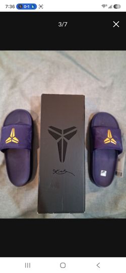 Nike men's Kobe Bryan off-court slides size 9
