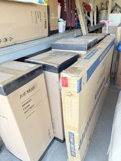 Matress Bed And Nigth Stand 