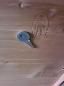 Vintage Cavalier Cedar Chest / Hope Chest with Key