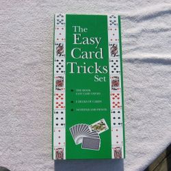 The Easy Card Tricks Set By Peter Arnold New Open Box Sealed Cards


