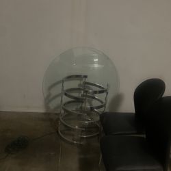 Black Table 3 Chairs 