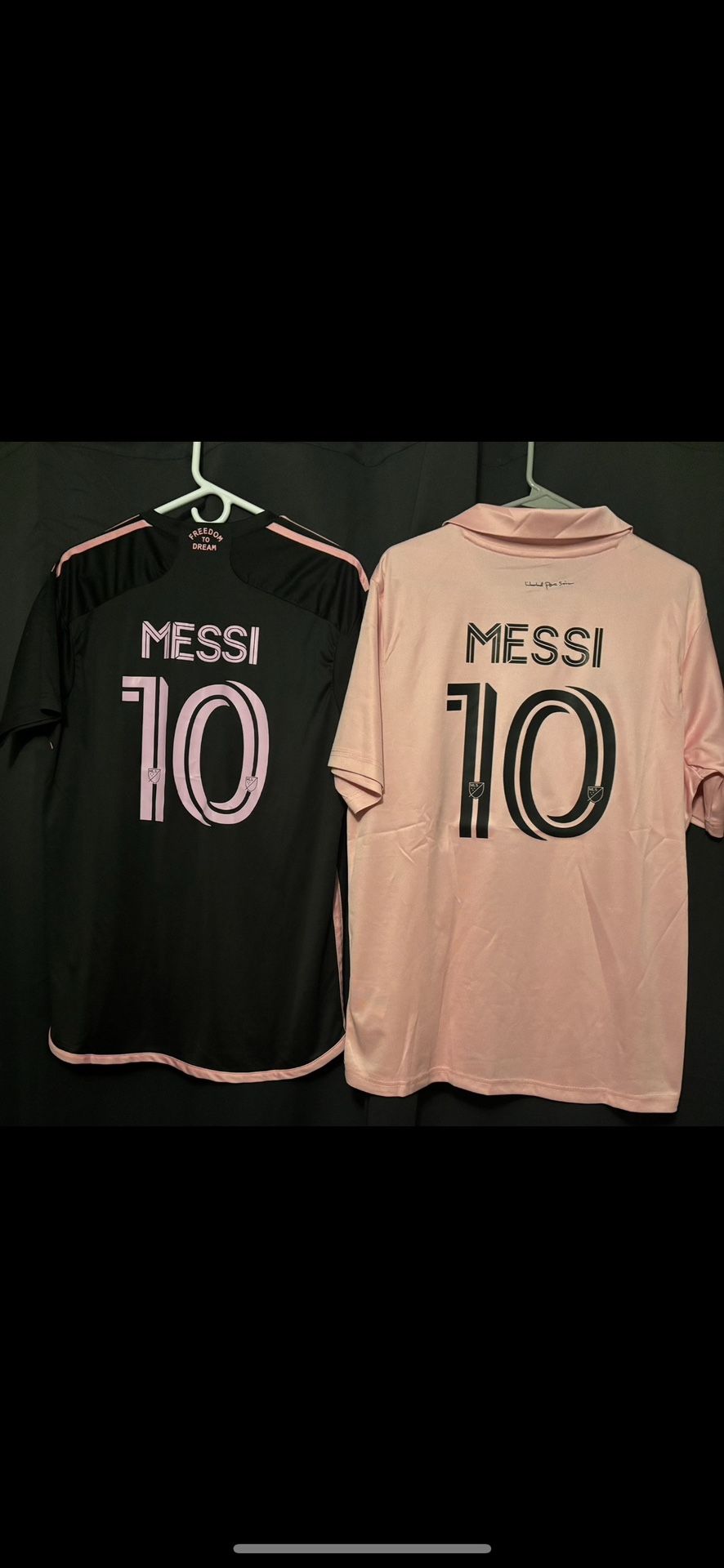 New Messi Home/Away Inter Miami Jerseys-Mens Lg
