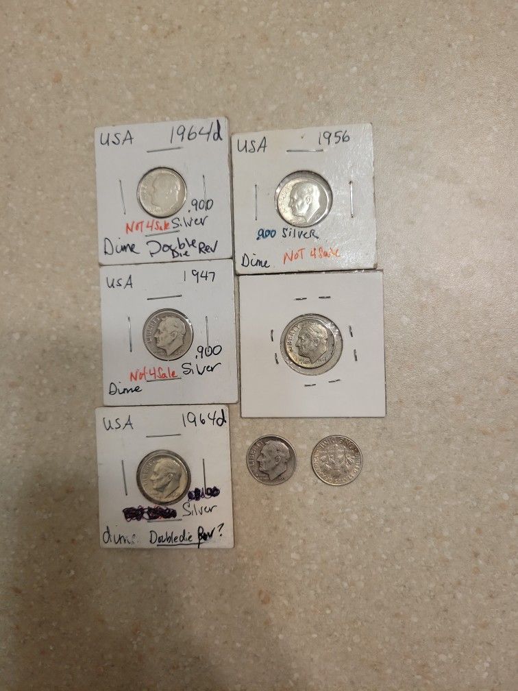 Roosevelt Silver Dimes