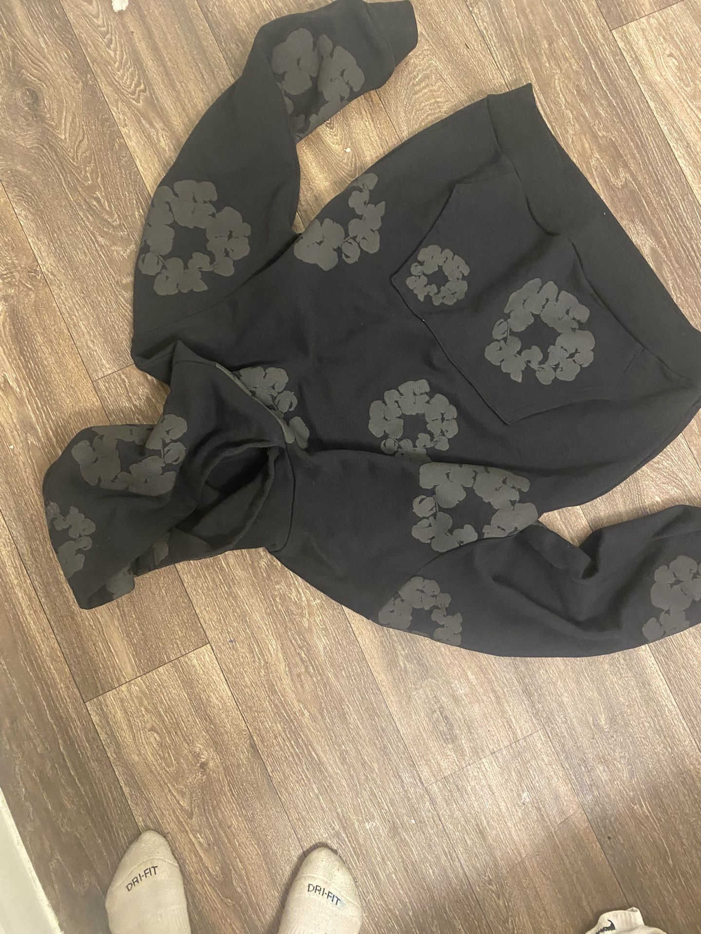 All Black Denim Tears Hoodie Brand New