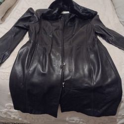 Jones Of NY Leather Jacket 
