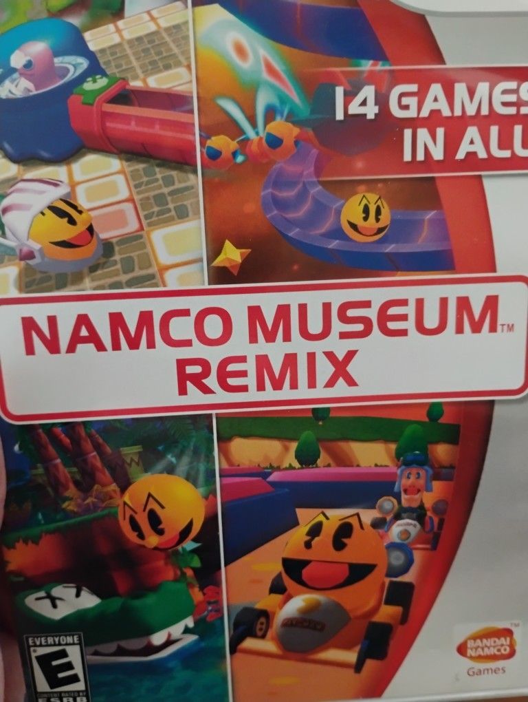Pacman Namco . Museum For The Wii