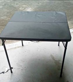Black Folding carrying Table