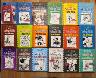 Diary of a Wimpy Kid Books.