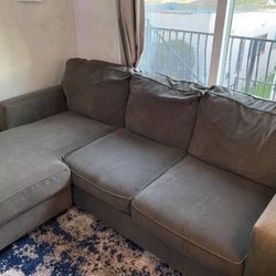 Comfy Modern Reversible Sectional Sofa