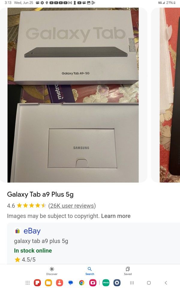Samsung Galaxy Tab A9+ 5G