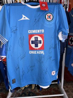 Camisa Firmada Cruz Azul 2025 Tallas: L $150 Blanca o Azul
