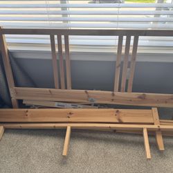IKEA Full Sized Bed Frame And Bed Slats