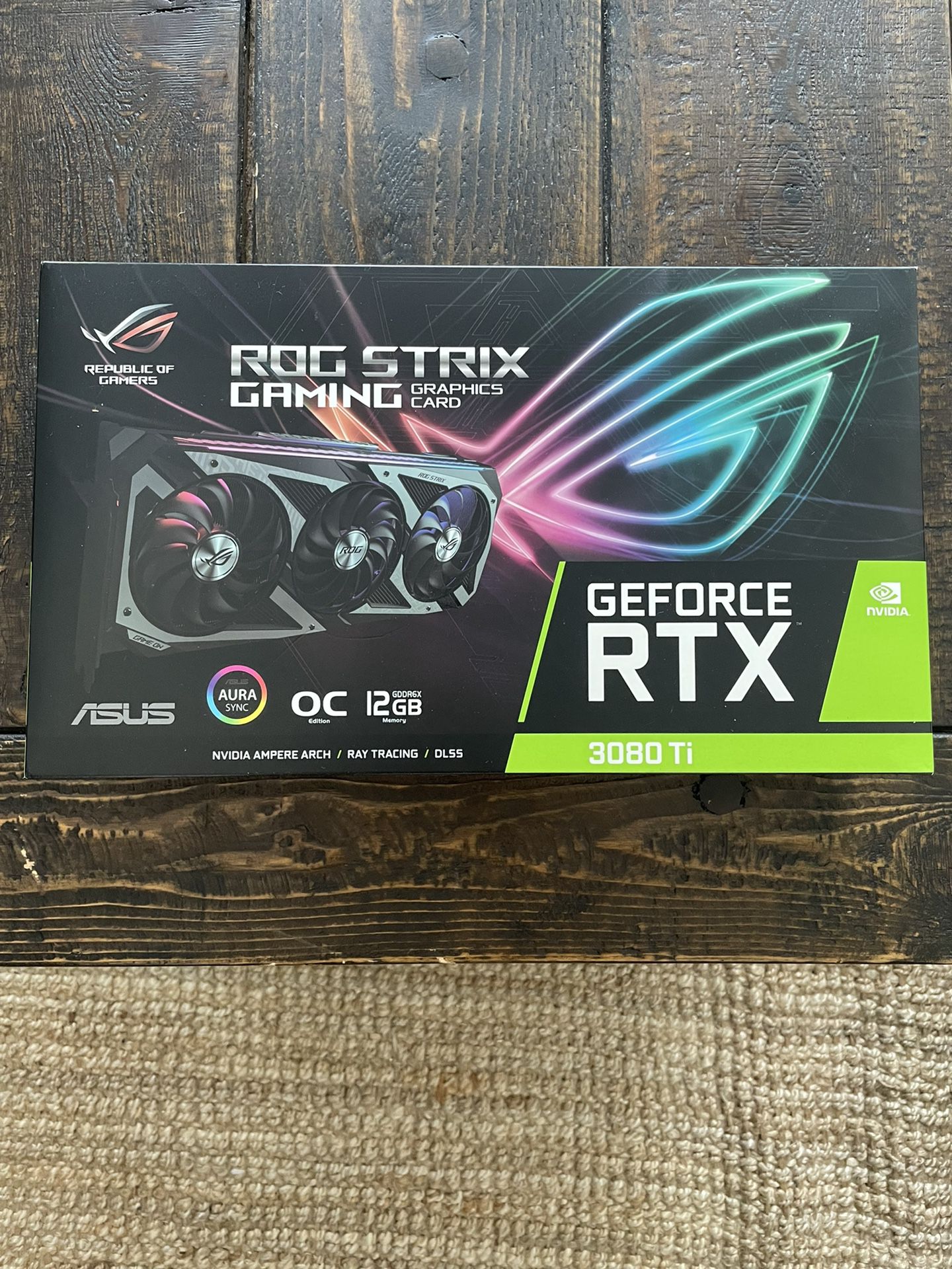 ASUS ROG Strix NVIDIA GeForce RTX 3080 Ti OC Edition Gaming Graphics Card