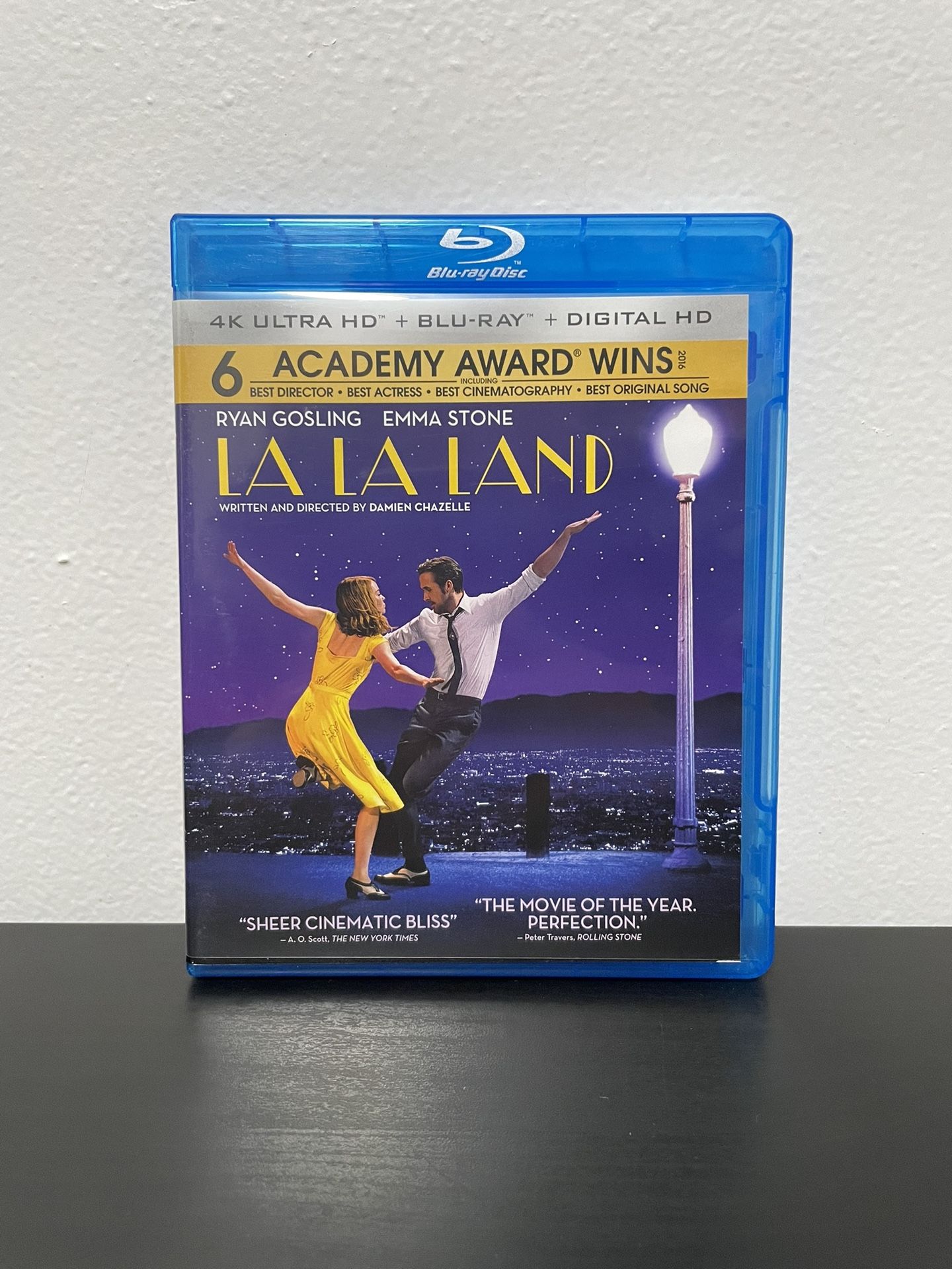La La Land Blu-Ray Movie Ryan Gosling Emma Stone 2016