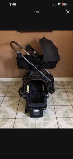 GRACO MODES NEST TRAVEL SYSTEM STROLLER CAR SEAT AND BASSINET 3 IN 1