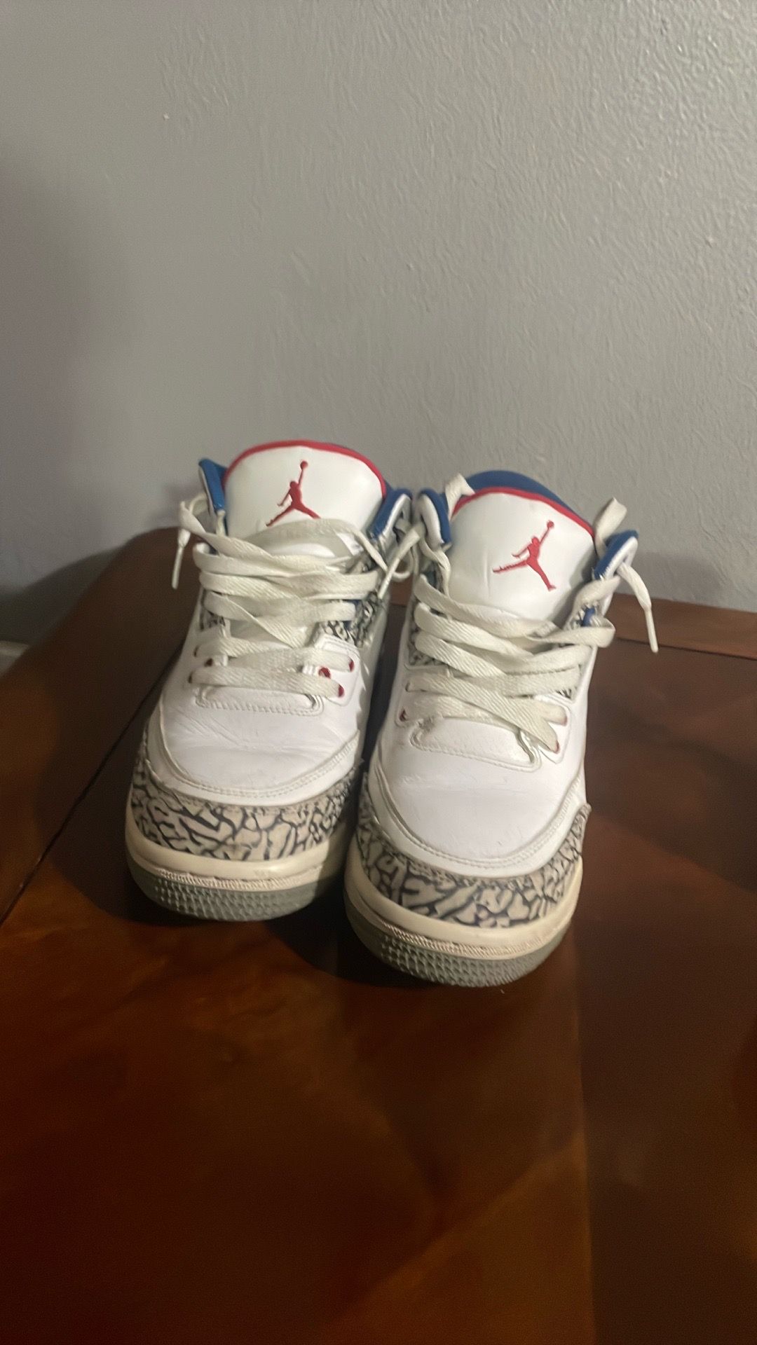 Jordan 3 true blue size 7