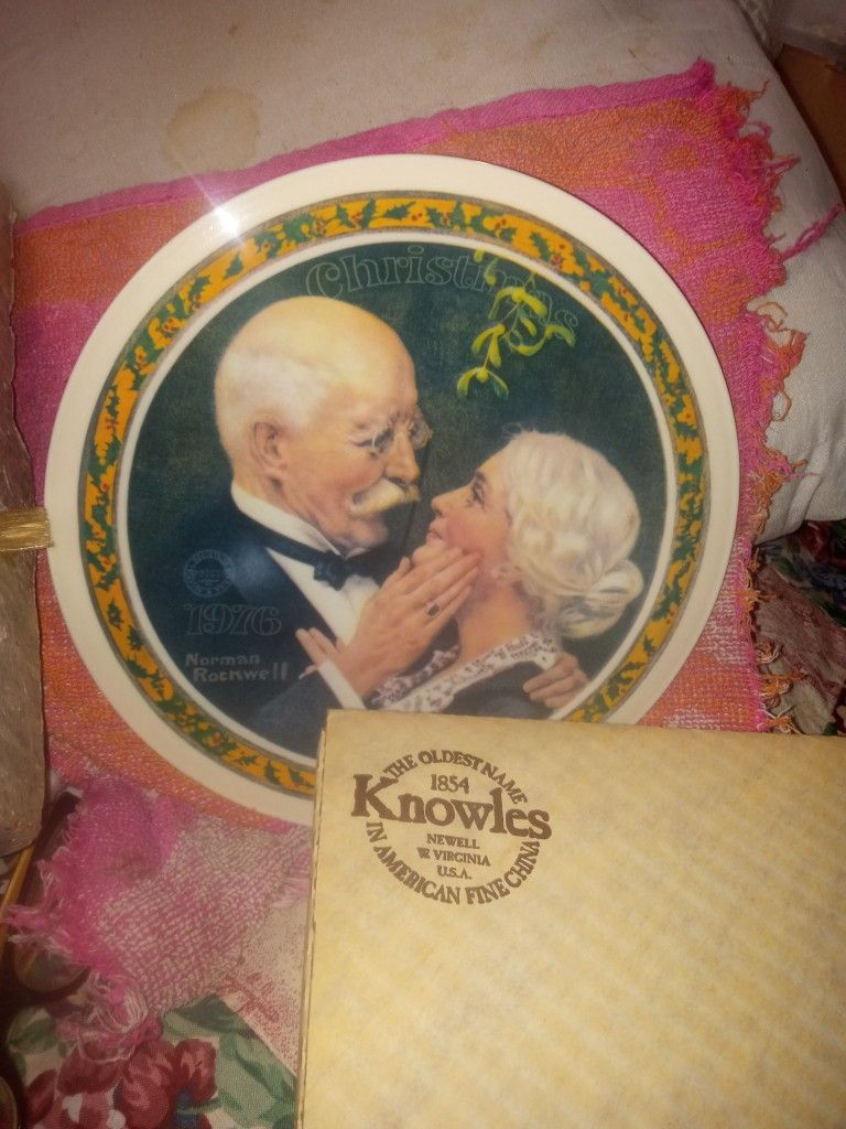 Norman Rockwell Plate