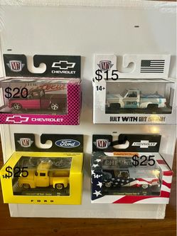 M2 Machines Die-Cast Truck 4-Pack