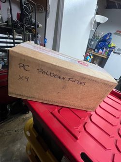 Pokemon center Paldean fates sealed case