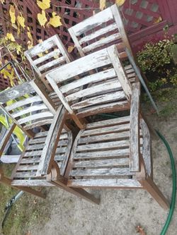 4 XL Chair Set -Free w Purch