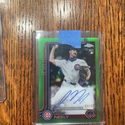 Jack Neely Rookie Auto Green Refractor /99