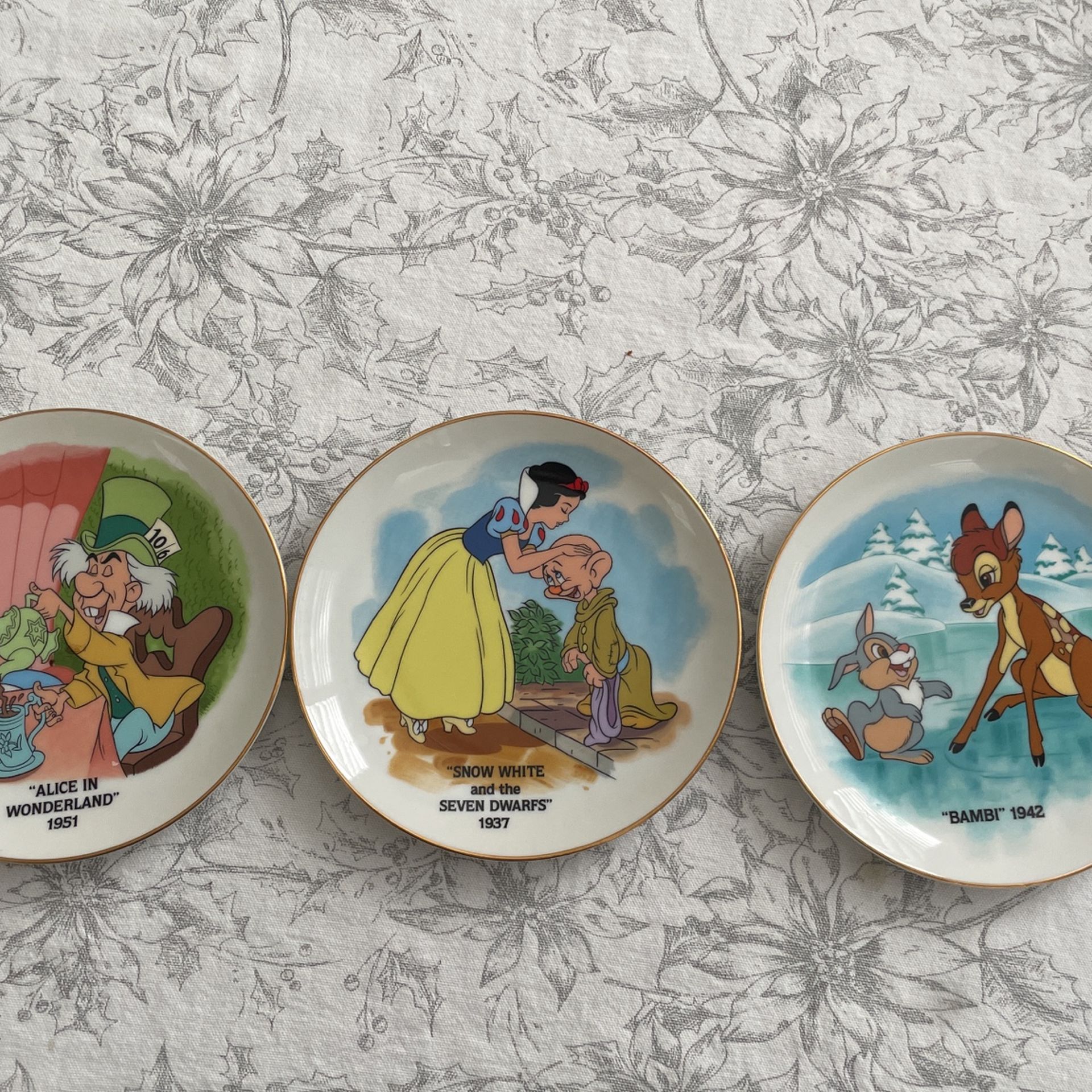 Disney Decorative Plates