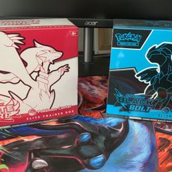 Black Bolt & White Flare Pokemon Center Elite Trainer Box (Exclusives) 