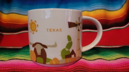 Starbucks You Are Here Texas Mug