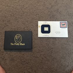 Penny Black and 1919 Air Mail Issue Stamps 