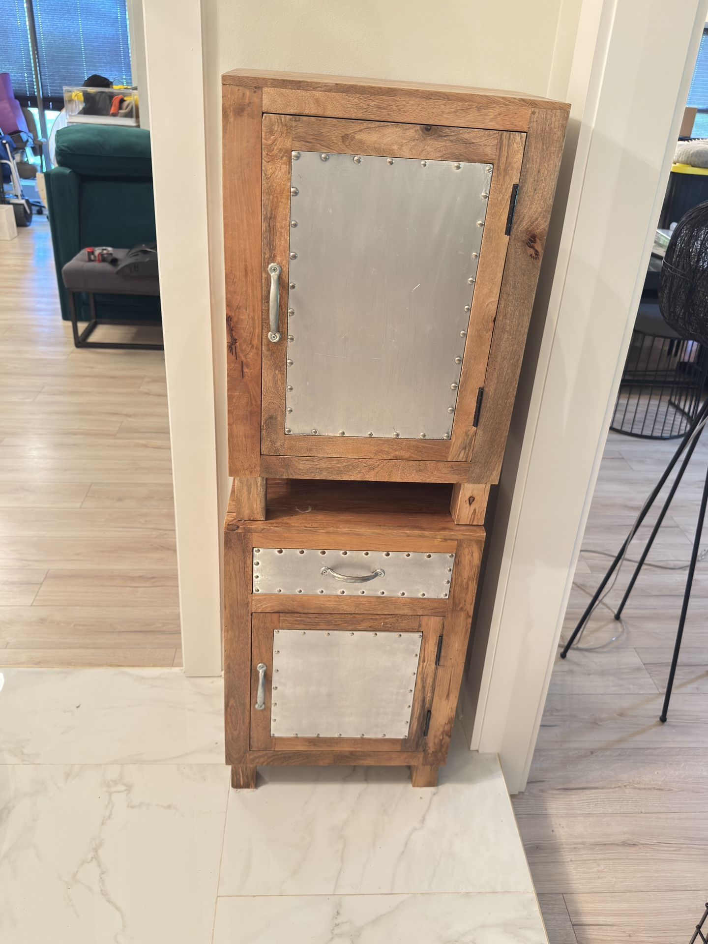 Metal | Wood End tables/ Night stands