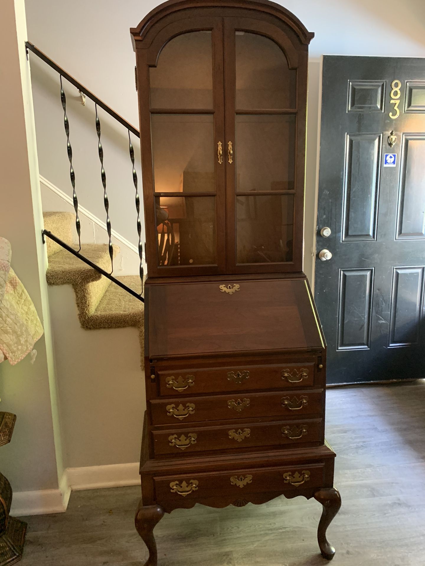 China Cabinet Cherry Wood