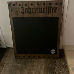 Collectible Chalkboard For Pool Table Room, Garage, Etc