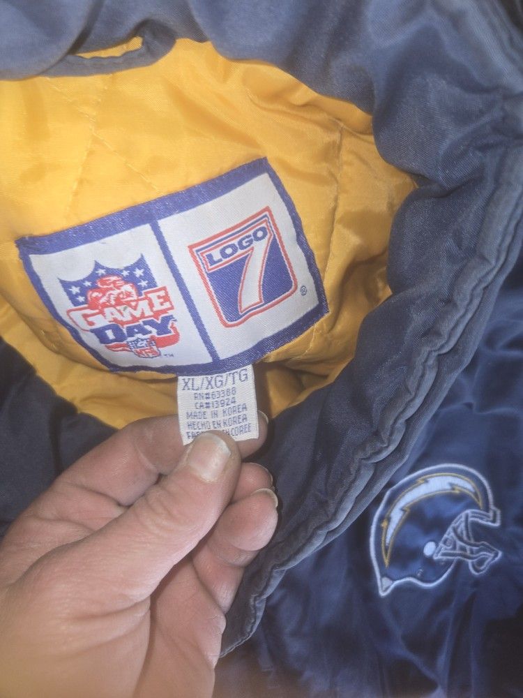 Authentic San Diego Chargers Football Jacket Extra Large Men´s From The 1990s,All Products : American Fashion Style Bags On Sale