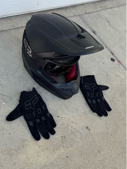Fox helmet v1 black size 3x