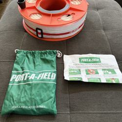 PORT-A-FIELD field Lining System - 50 X 80 Yards U11-U12