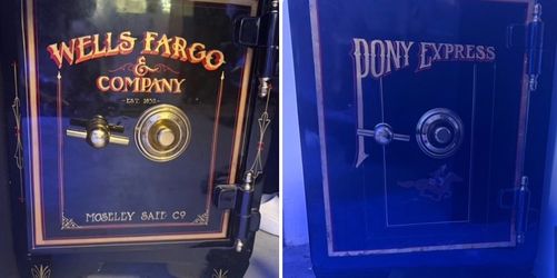 Set of 2 Safes (Wells Fargo & Pony Express)