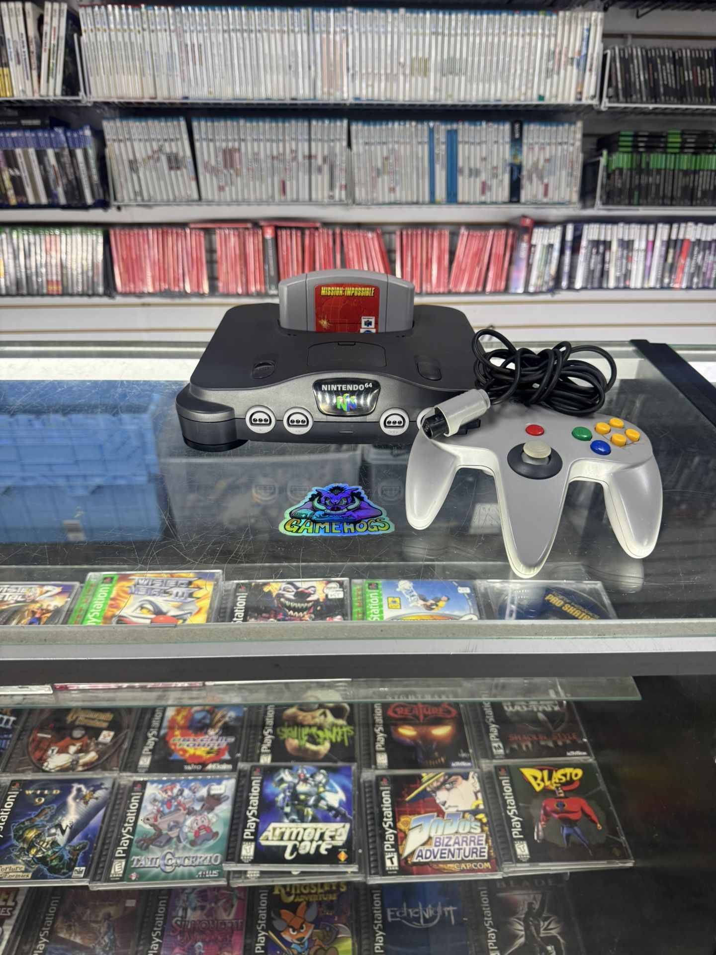 Nintendo 64 Complete With Game $100 Gamehogs 11am-7pm