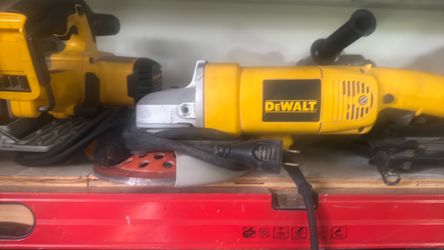 Dewalt grinder with diamond blade