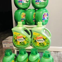 $100 42 Counts The Pods 64loads The Liquid And 150loads The Softener  Brand New And Pick Up Gahanna