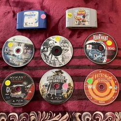 N64 PS3 Xbox 360 Wii PlayStation Games