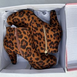 Leopard Print Fashion Heels