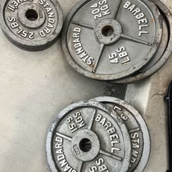 Standard Barbell Plate Set