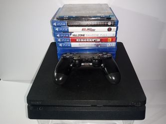 PS4 PlayStation 4 with 10 Games 1 TB