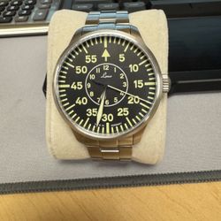 Laco Pilot Watch Basic, Aachen 39mm Automatic Watch