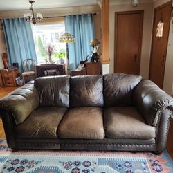 Leather Couch