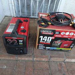 Lincoln Electric
Weld-Pak 140 Amp MIG and Flux-Core Wire Feed Welder, 115V, Aluminum Welder with Spool Gun sold separately