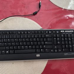 HP wired Keyboard 