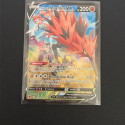 Pokemon Galarian Zapdos V TG19/TG30