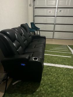 Movie theater couch